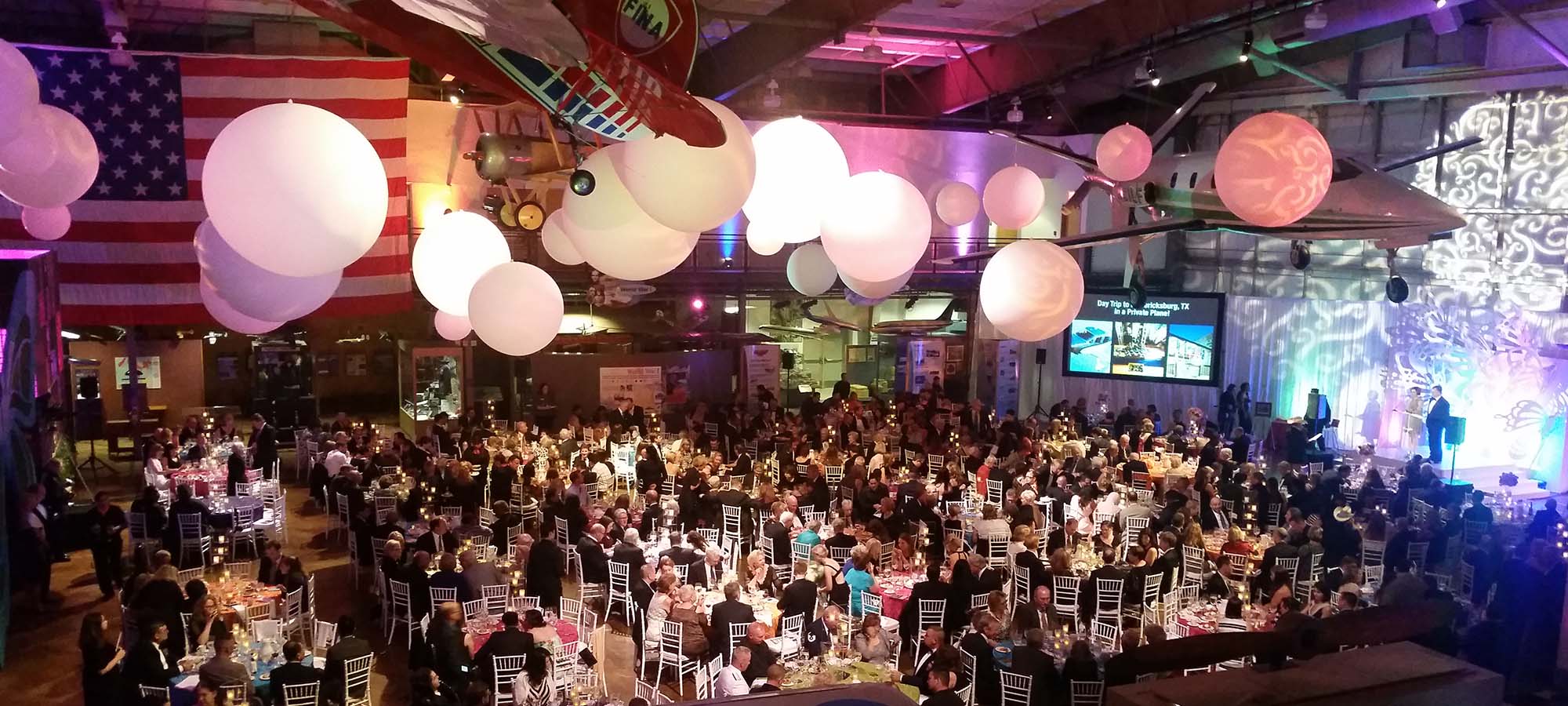 Corporate event at the flight museum
